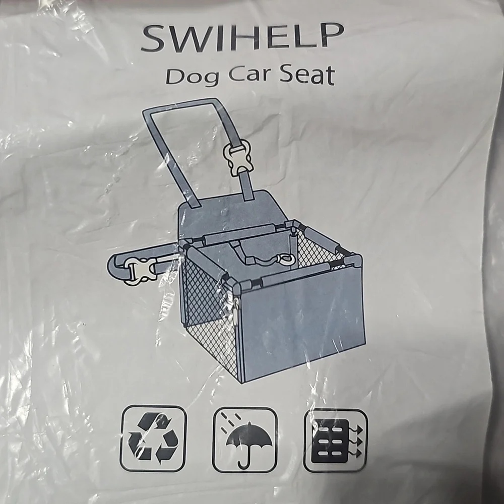 Swihelp Dog Car Seat NWT